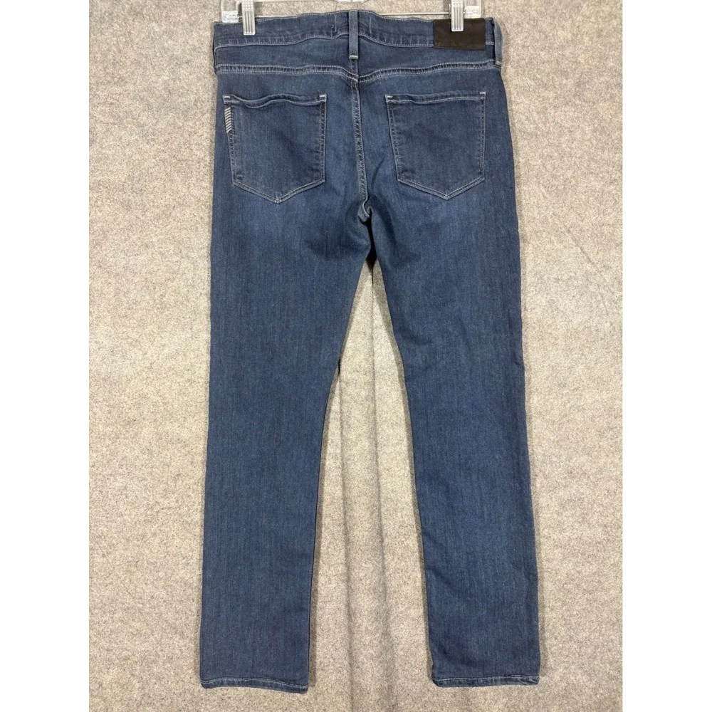 Paige Federal Slim Straight Leg Jeans Mens 30 Dark Wash Indigo W8249
